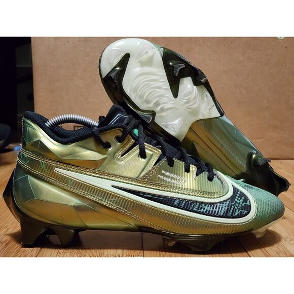 Men's 8 Vapor Edge Elite 360 2 Football Green Cleats Super Bowl LVIII FJ2947-700 - Picture 1 of 11
